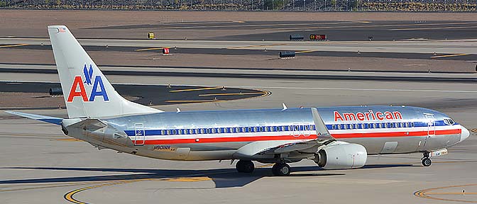 American 737-823 N901NN, Phoenix Sky Harbor, October 20, 2016